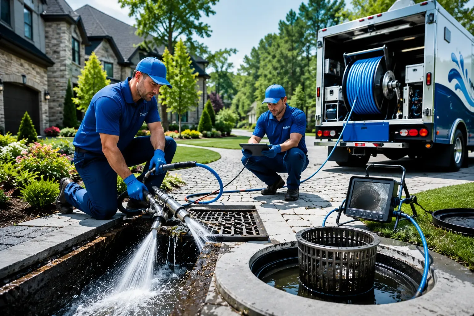 Local outdoor drain cleaning professionals in Ellisville, IL